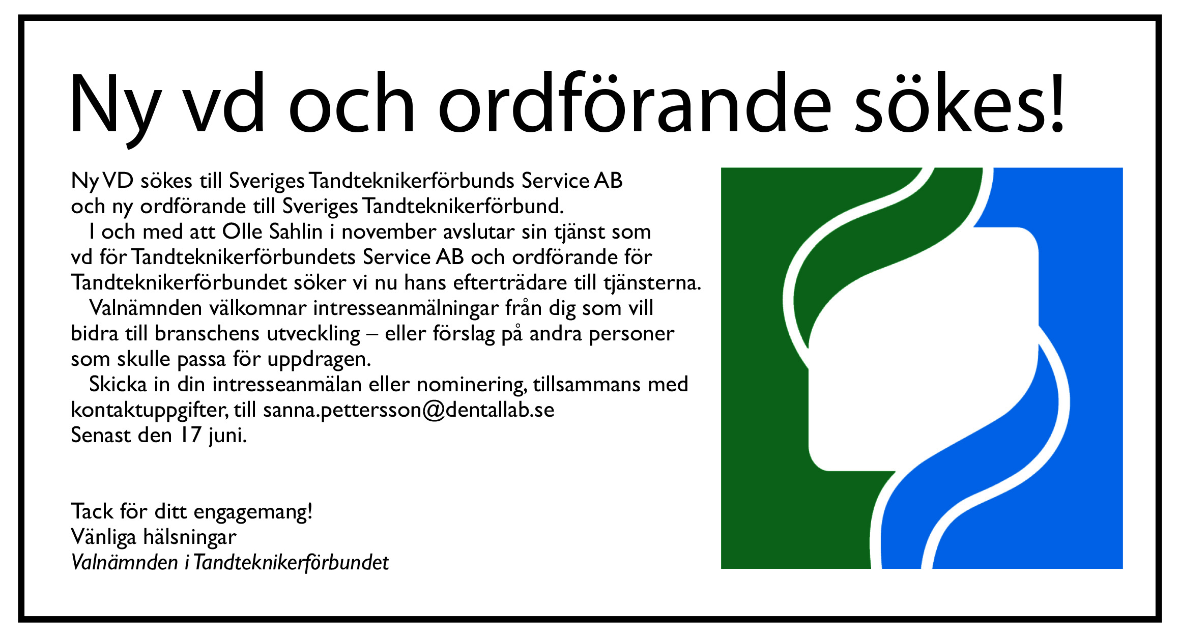 VD-annonsen